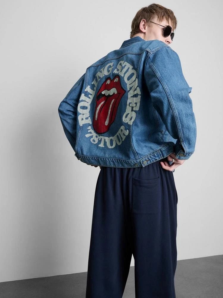 ROLING STONES ჯინსის ქურთუკი
